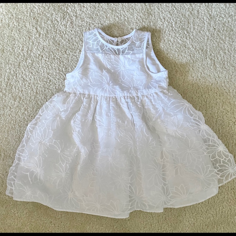 Toddler Girls Lace Dress Sz 12mos